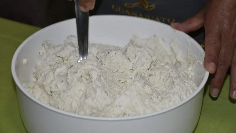 Masa utilizada para la creación de los tamales.
